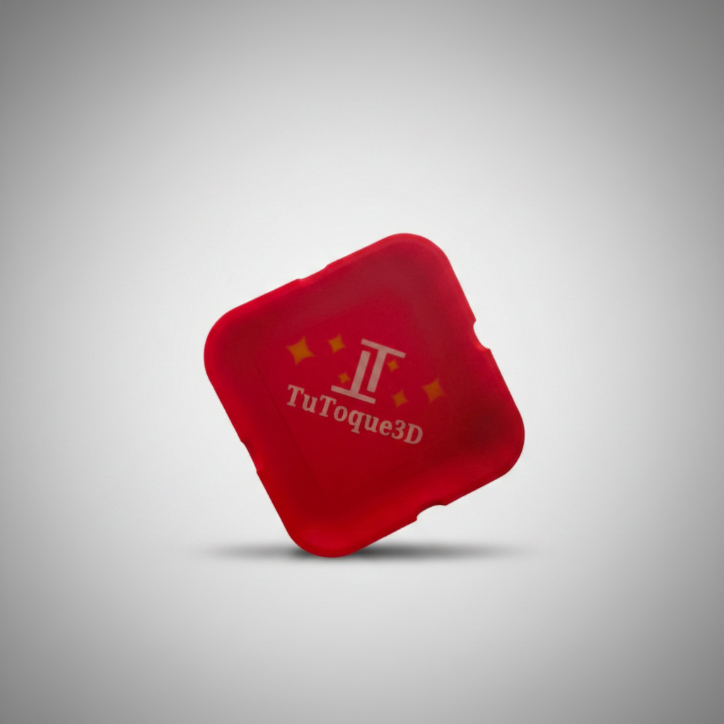 Cenicero TuToque3D con fondo corporativo