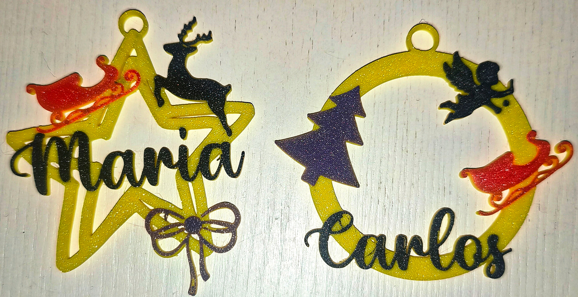 Piezas y Decoraciones Personalizadas para Navidad